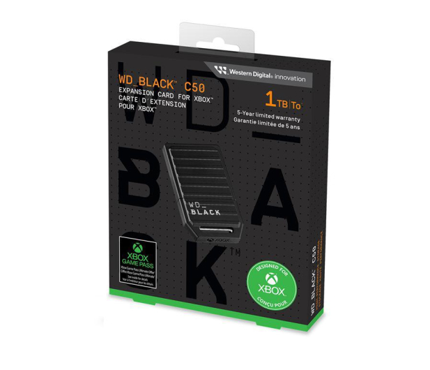 WD 1TB C50 Black dla konsoli Xbox Series X|S - 1154103 - zdjęcie 3